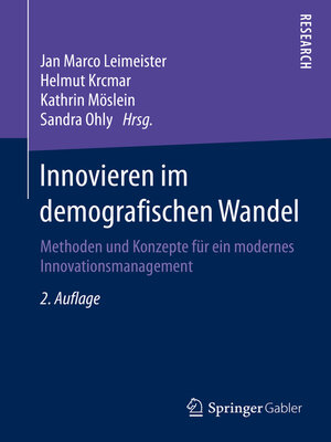 cover image of Innovieren im demografischen Wandel